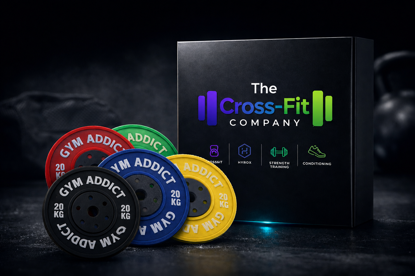 Gym Addict Patches (5 PACK)